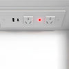LED Maci 1200(W)x750(H) White Shaving Cabinet - Premium Edition