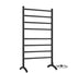 Straight Round Free Standing Heated Towel Rail - 2 Colours