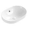 Milan 500 Gloss White Semi Inset Basin