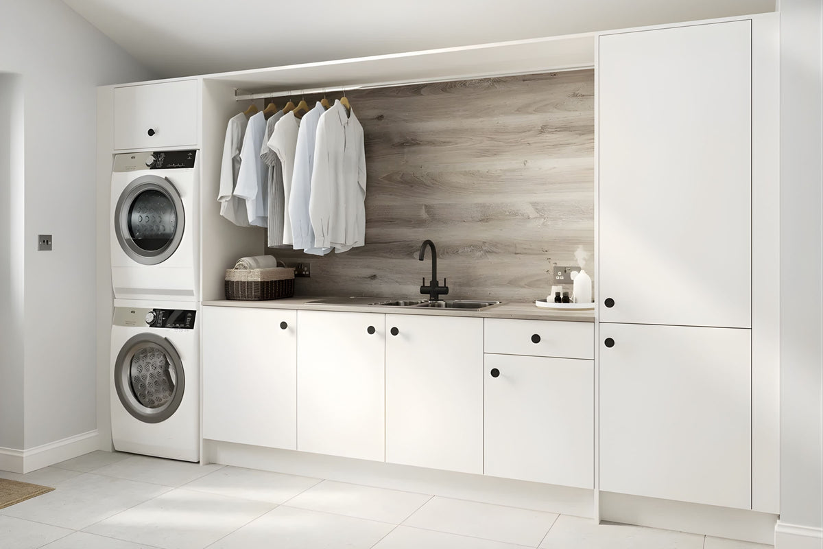 Modern White Laundry