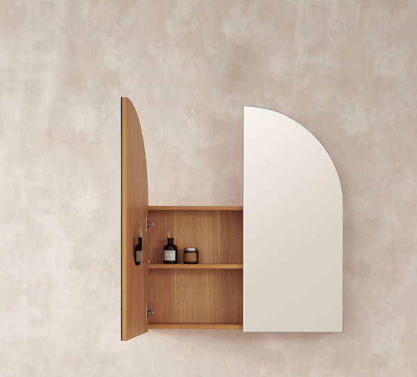NEW - HALF MOON SHAVING CABINET 1200X800 or 800X900
