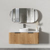 Olivia Timber 900-1500mm curved Wall Hung Vanity