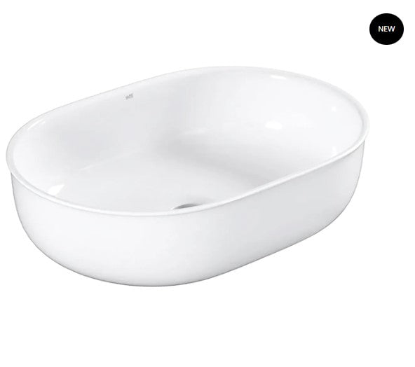 Olivia 500 Oval White Basin