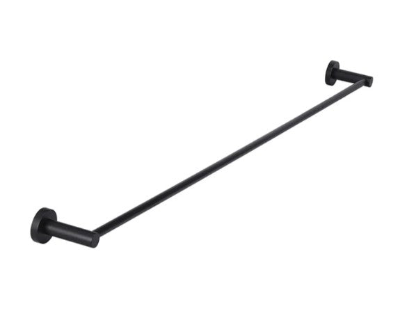 Meir Round Single Towel Rail 600mm and 900mm