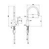 Micra Heritage Pull Out Sink Mixer