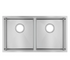 Select 820 Round Corners Double Bowls Sink