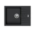 Black 650 Single Bowl Granite Sink