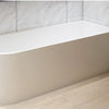 Tanya 1400 White Gloss Corner Bath