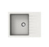 White 650 Single Bowl Granite Sink