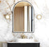 Arch 1200(H)x800(W) Black Metal Frame LED Mirror