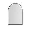 Arch 1200(H)x800(W) Black Metal Frame LED Mirror