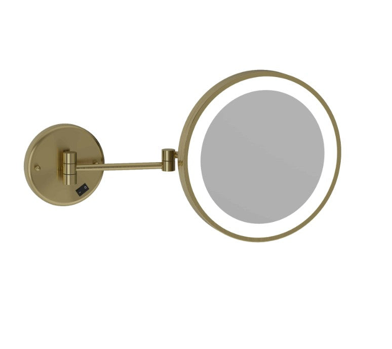 Wall Mounted 3X Magnifying Mirror - 3 Colours