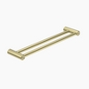 MECCA Care 600/900mm Brushed Brass Double Grab Towel Rail
