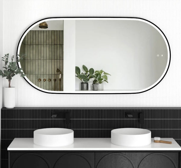 Oval 1500x750mm LED Mirror