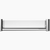 MECCA Care Chrome Grab rail With Shelf 300/450mm