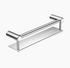 MECCA Care Chrome Grab rail With Shelf 300/450mm