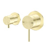 Mica Shower Mixer Diverter – Sideways - French Gold
