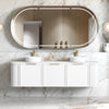 White Hampshire 1800mm Wall Hung Vanity