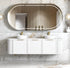 White Hampshire 1800mm Wall Hung Vanity