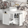 White Hampshire 750mm Wall Hung Vanity