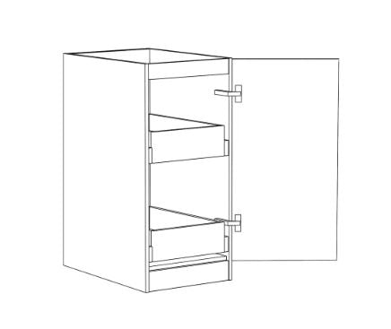 Finley 415 Base Cabinet With Internal Drawers