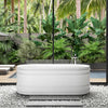 Isabel 1800mm Matte White Bath