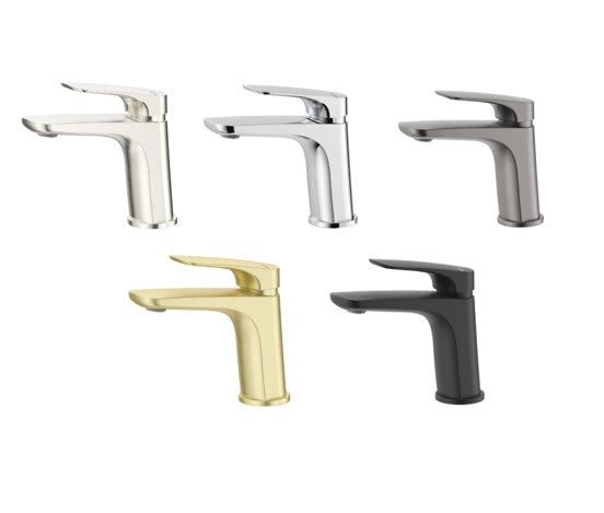 Kaza Short Basin Mixer - 5 Colours