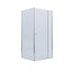 Linear Chrome Semi Frameless Showerscreen