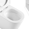 Macey Matte White Toilet Suite