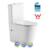 Macey Matte White Toilet Suite