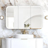 LED Maci 1200(W)x750(H) White Shaving Cabinet - Premium Edition