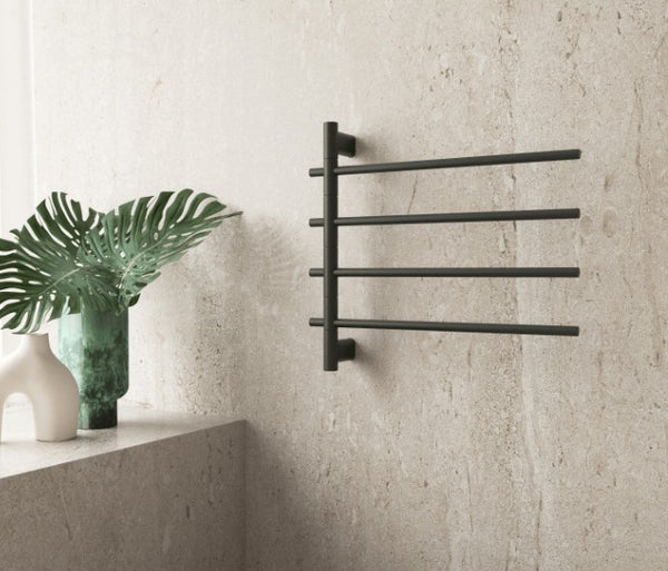 Swivel Heated Towel Rails - 3 Colours