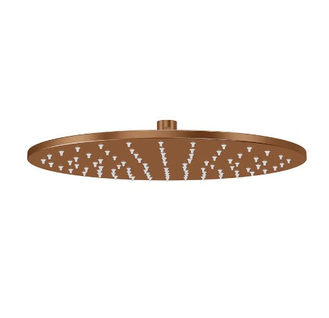 Meir 300mm Round Shower Head Lustra Bronze