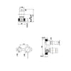 Mica Shower Mixer W/ Divertor