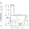 Milos Compact Toilet Suite