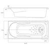 Mina Insert Bath 1500-1800mm