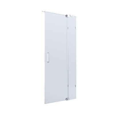 Nautical Front only showerscreen- Chrome