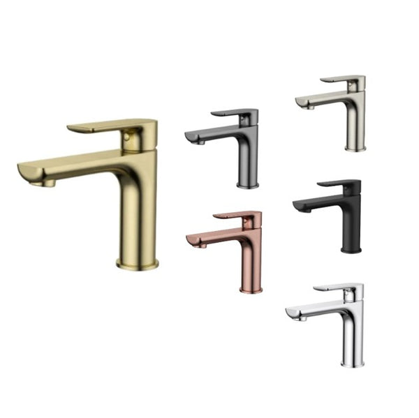 Nova Short Basin Mixer - 6 Colours