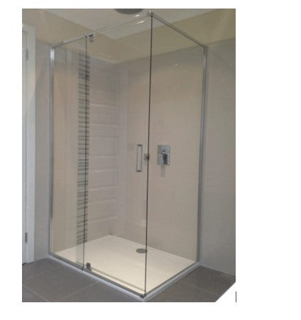 Rivera Semi Frameless Showerscreen Return Panel Only