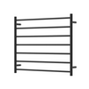Rondo 900 x 750 Matte Black Heated Towel Ladder