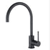 Round Mini Gooseneck Sink Mixer- Gun Metal