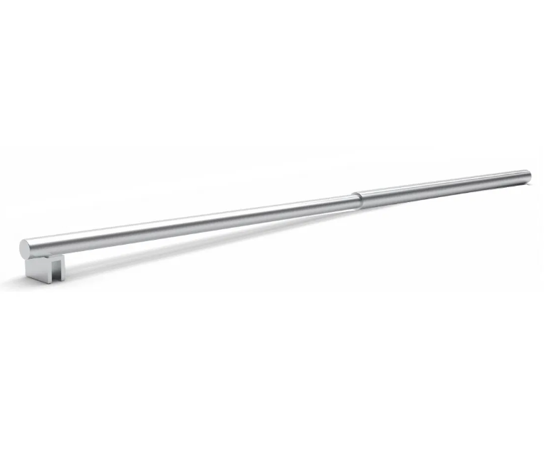 Chrome Round Adjustable Shower Stabilizer Bar