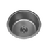 424mm Grey Round Kitchen Sink