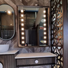 Taylor Dressing Table & LED Mirror Cabinet