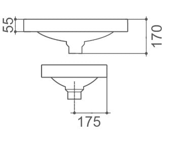 Tessa Semi - Insert Basin