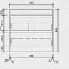 Vienna Floorstanding Vanity 600-900mm
