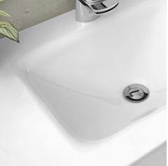 1500mm White Pheonix Stone Moulded Top - Bayside Bathroom