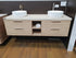 Zebrano Wall Hung Vanity - Bayside Bathroom