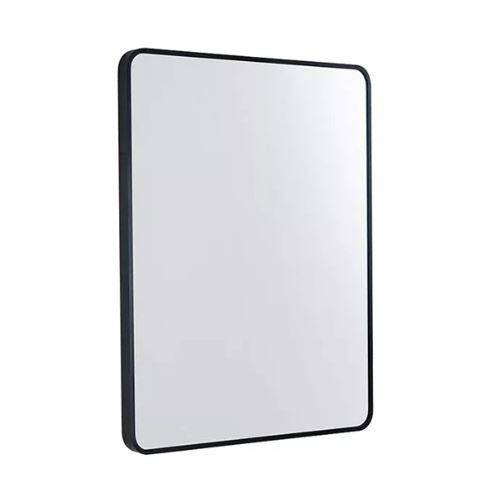 500 Rectangle Mirror with Black Frame