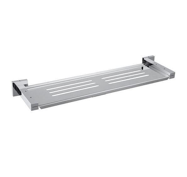 Linear Stainless steel Shelf - Bayside Bathroom
